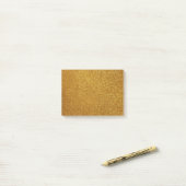Post-it® Parties scintillant or (Sur un bureau)