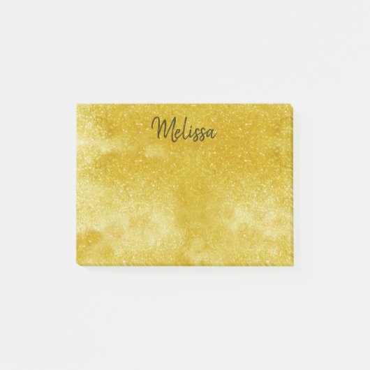 Post-it® Parties scintillant or (Devant)