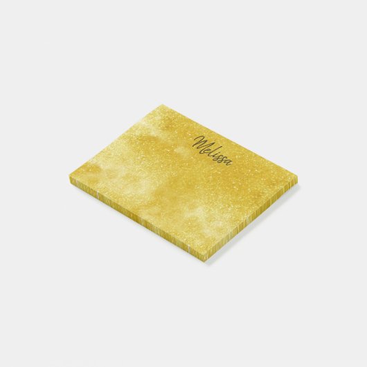 Post-it® Parties scintillant or (Incliné)