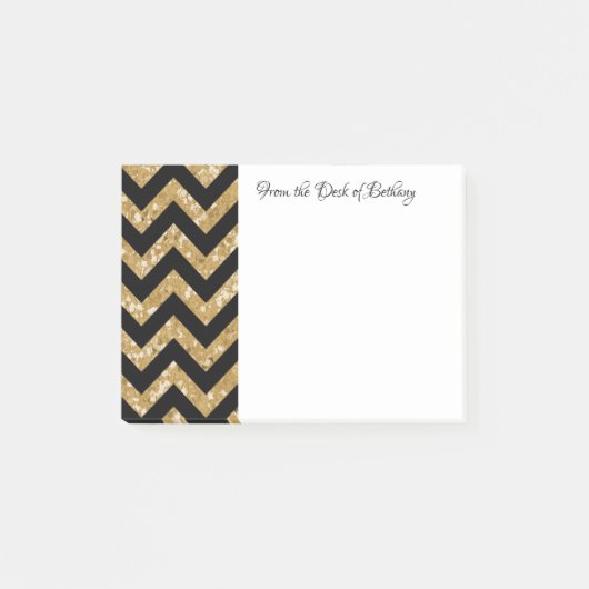 Post-it® Parties scintillant or Chevron Notes (Devant)