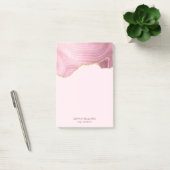 Post-it® Parties scintillant or en marbre rose (Bureau)