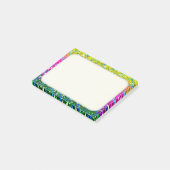 Post-it® Parties scintillant pourpre Snakeskin (Incliné)