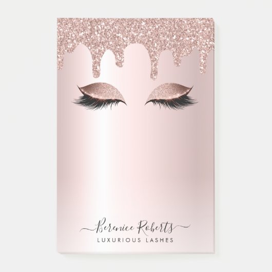 Post-it® Parties scintillant rose Gold Blush - Extensions d (Devant)