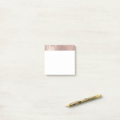 Post-it® Parties scintillant rose Gold Blush Publier des no (Sur un bureau)