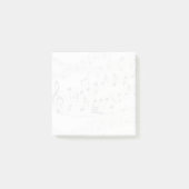 Post-it® Partition Musique Notes post-it (Devant)