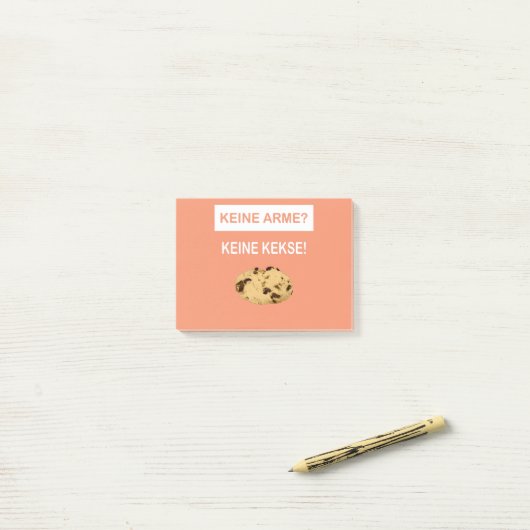 Post-it® Pas de bras pas de gâteaux (Sur un bureau)