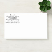 Post-it® Pas De Correction Silencieuse De Votre Grammaire ( (Bureau)