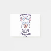 POST-IT® PAS DE DRAME POUR CE TRAUMA LAMA (Devant)