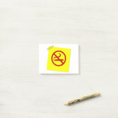 Post-it® Pas de tabac (Sur un bureau)