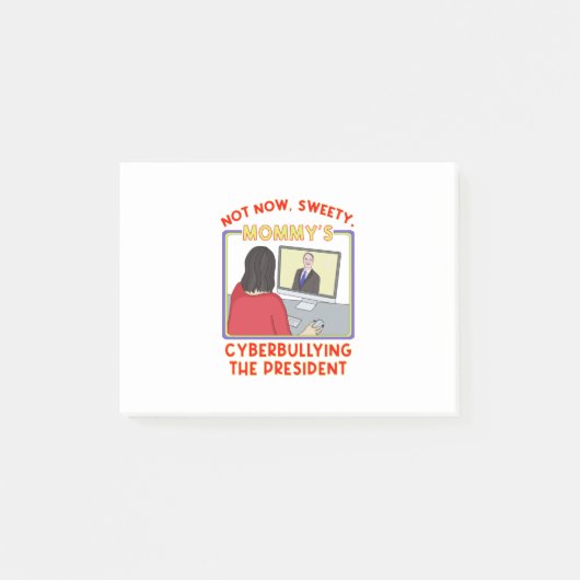 Post-it® Pas Maintenant, Sweety. La cyberintimidation de ma (Devant)