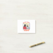 Post-it® Pas Maintenant, Sweety. La cyberintimidation de ma (Sur un bureau)