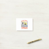 Post-it® Pas Maintenant, Sweety. La cyberintimidation de pa (Sur un bureau)