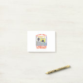 Post-it® Pas Maintenant, Sweety. La cyberintimidation de pa (Sur un bureau)