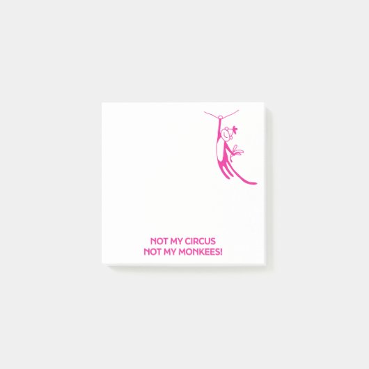 Post-it® Pas mon cirque (Devant)