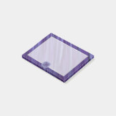 Post-it® Passion violette | Violet Lavande de prune brosse (Incliné)