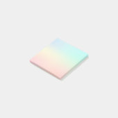 Post-it® Pastel aquarelle minimal stylé (Incliné)