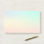 Post-it® Pastel Aquarelle Moderne Minimale Design (Sur un bureau)