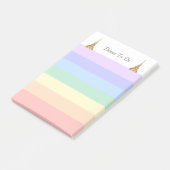 Post-it® Pastel Arc-En-Ciel Couleur Grandes Choses À Faire (Incliné)