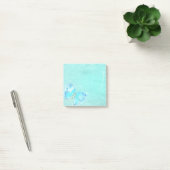 Post-it® Pastel Blue Watercolor Butterfly (Bureau)