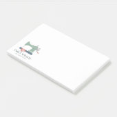 POST-IT® PASTEL BLUSH AQUA VERT ROSE SEWING MACHINE TAILEUR (Incliné)