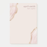 Pastel Blush doux Rose Or Agate Marbre Texture P