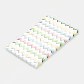 Post-it® Pastel Chevron-Drop Shadow par Shirley Taylor (Incliné)