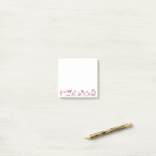 Post-it® Pastel Floral (Sur un bureau)