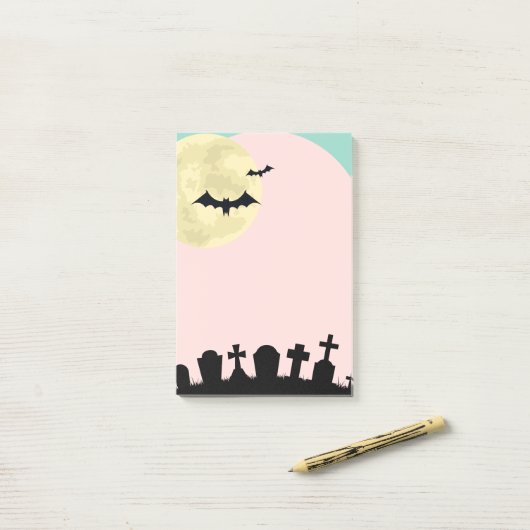 Post-it® Pastel Graveyard (Sur un bureau)