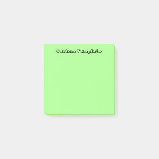 Post-it® Pastel Green (Devant)