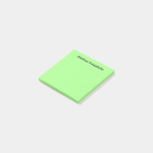 Post-it® Pastel Green (Incliné)