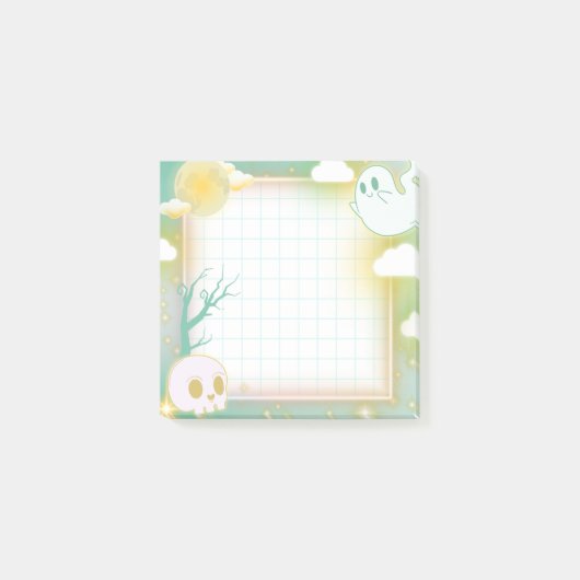Post-it® Pastel Halloween Ghost (Devant)
