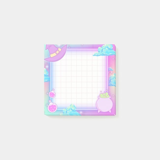 Post-it® Pastel Halloween Witchy (Devant)