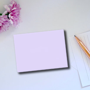 Post-it® Pastel Lilac couleur solide Classique Élégant