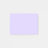 Post-it® Pastel Lilac couleur solide | Classique | Élégant (Devant)