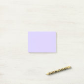 Post-it® Pastel Lilac couleur solide | Classique | Élégant (Sur un bureau)