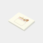 Post-it® Pastel Lunch box sur mesure fun ajouter note pour  (Incliné)