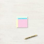 Post-it® Pastel Mini Cercles Calendrier Cercles Habit Track (Sur un bureau)
