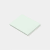 Post-it® Pastel Mint Vert couleur solide (Incliné)