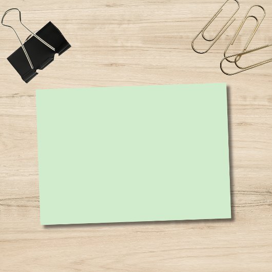Post-it® Pastel Pistachio couleur solide | Classique | Élég