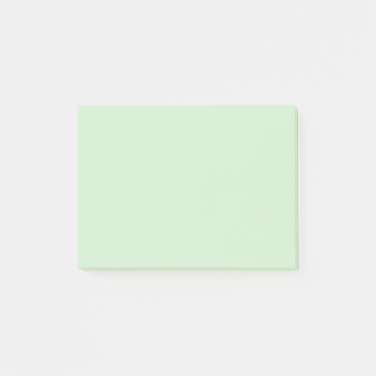 Post-it® Pastel Pistachio couleur solide | Classique | Élég (Devant)
