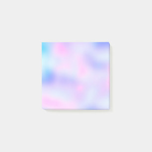 Post-it® Pastel Rainbow Colonnes Abstrait Blur Gradient Omb