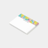 Post-it® Pastel Rainbow Spiral Candy Photo (Incliné)
