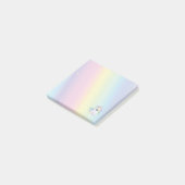 Post-it® Pastel Rainbow Sticky Notes (Incliné)