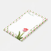 Post-it® Pastel rose Tulip Printemps florale Photographie (Incliné)