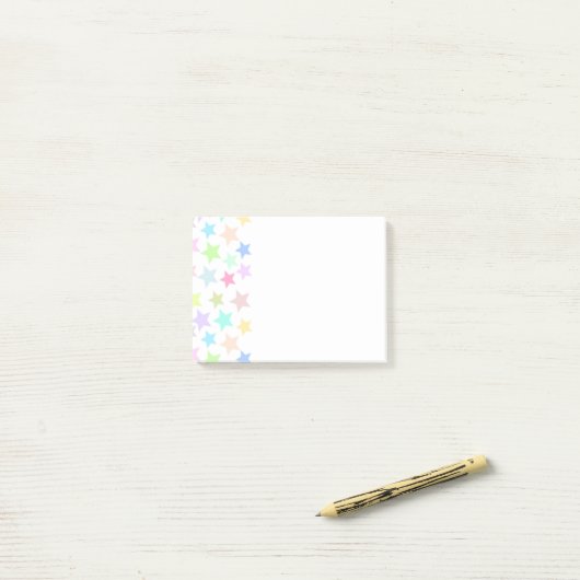Post-it® Pastel Stars (Sur un bureau)