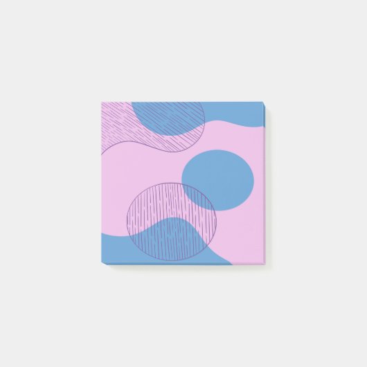 Post-it® Pastel synthwave vaporwave retro post il note (Devant)
