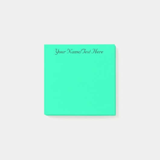 Post-it® Pastel Turquoise (Devant)