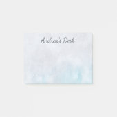 Post-it® Pastel Turquoise & Grey Post-It Notes (Devant)