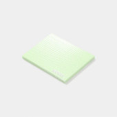 Post-it® Pastel vert demi-teinte dégradé moderne (Incliné)