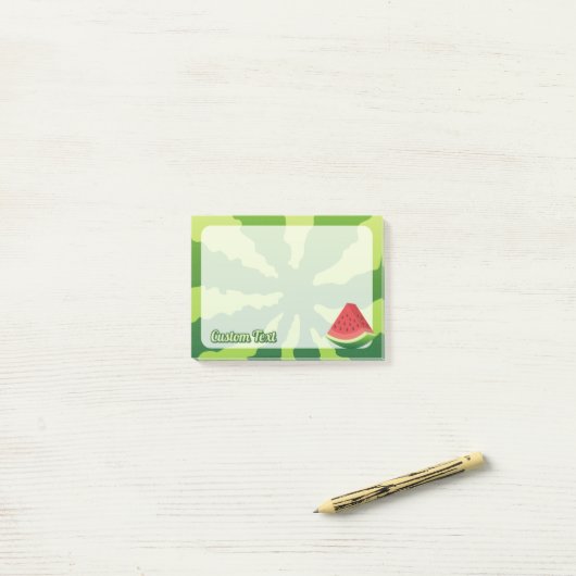 Post-it® Pastèque (Sur un bureau)